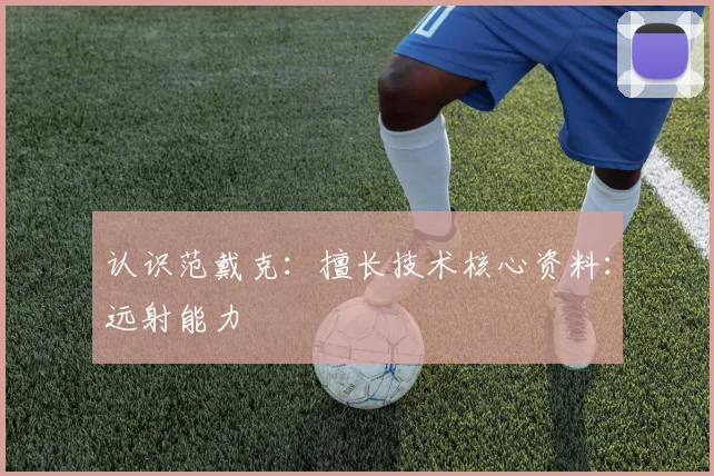 认识范戴克：擅长技术核心资料：远射能力