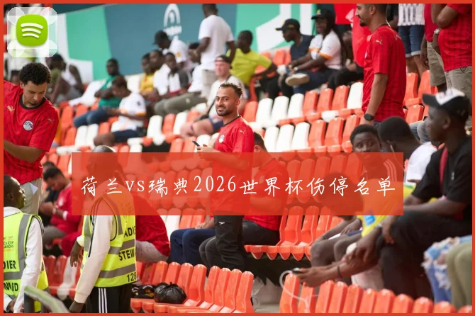 荷兰vs瑞典2026世界杯伤停名单